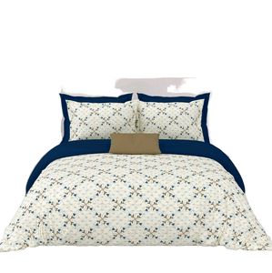 Hotel Quality Cotton Waterproof Eco-Friendly Durable All-Season Printed <b>Flat</b> Sheet Set Plush <b>Pillow</b> Covers 500TC Hospital Plain - Product Image 1