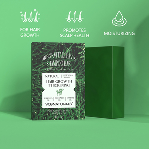 Champú Sólido Natural de Arborvitae de Marca Privada para el Crecimiento y Engrosamiento del Cabello para Hombres y Mujeres, Jabón para el Recrecimiento del Cabello - Product Image 3
