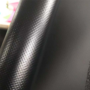 18oz Lona PVC Vinyl Coated Water Resistant Red Orange White Color Tarpaulin - Product Image 5