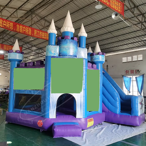 Castillos Hinchables <span class=keywords><strong>de</strong></span> <span class=keywords><strong>Frozen</strong></span>, <span class=keywords><strong>Castillo</strong></span> Inflable <span class=keywords><strong>de</strong></span> Princesa para Saltar - Product Image 2