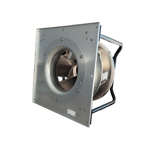 พัดลมระบายความร้อนแบบแรงเหวี่ยง ebmpapst รุ่น K3G450-PB24-01 ขนาด 630*630*530 มม. กำลังไฟ 400 วัตต์ แรงดันไฟฟ้า 480 โวลต์ ความเร็วรอบ 2600 รอบต่อนาที ปริมาณลม 7865 ลูกบาศก์เมตร/ชั่วโมง  พร้อมตลับลูกปืนแบบ Ball Bearing สำหรับอินเวอร์เตอร์ - Product Image 1