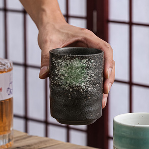 Tazza in Ceramica Giapponese Vintage da 250ml, Tazze da Tè in Porcellana <span class=keywords><strong>Fatte</strong></span> <span class=keywords><strong>a</strong></span> <span class=keywords><strong>Mano</strong></span>, Tazze Creative Retrò in Ceramica per Caffè e Latte - Product Image 4