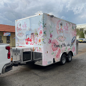 Fruitsap <span class=keywords><strong>Kiosk</strong></span> Snoep Karren Voedsel Donut <span class=keywords><strong>Kiosk</strong></span> Indoor Food Trailer Party Bus - Product Image 2