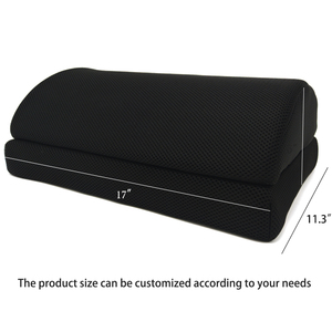 Repose-pieds pour sous le bureau au travail - Repose-pieds polyvalent avec housse lavable, coussin en mousse - Product Image 2