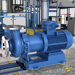 Bomba Centrífuga de Accionamiento Magnético de Acero Inoxidable Yangmiao CQB 304/316L, Resistente a la Corrosión Ligera, Líneas Químicas OEM, 400 M/h - Product Image 6