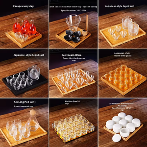 Porte-gobelets et verres de style chinois de haute qualité Styles multiples pour les fêtes pour seaux à glace et bacs à boissons - Product Image 2