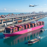 Agent maritime pas cher pour conteneurs secs MSC 20GP, transitaire maritime DDP DDU LCL, livraison express, livraison directe DHL Royaume-Uni/USA/France/Canada