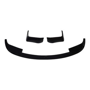 Lèvre de spoiler avant BMW F30 noir brillant 4 sections pour pare-chocs style M3 - Product Image 5