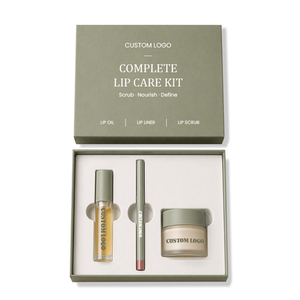 Set de 3 Bálsamos Labiales Veganos No Pegajosos, con Múltiples Sabores Jugosos, Hidratantes y Naturales, Exfoliante Labial en Gel para Mujeres y Hombres - Product Image 4