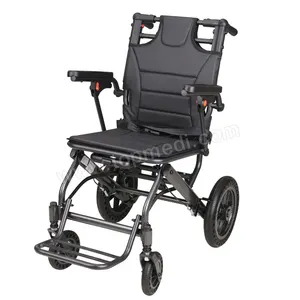 Sedia da trasporto ultraleggera medline per sedia a rotelle da viaggio
