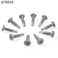 Vis autoperceuses à tête cruciforme 4,8*22mm avec revêtement Ruspert, filetage fin, vis Tek anti-traction et anti-encochure
