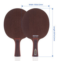 Lame de tennis de table, puissance brune, qualité professionnelle, raquette horizontale droite, tennis de table, plinthe
