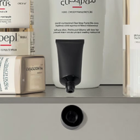Tube souple en plastique noir vide de 30 à 200ml avec bouchon à vis pour crème pour les mains Soin de la peau Nettoyant pour le visage Shampooing Tube cosmétique de 150ml