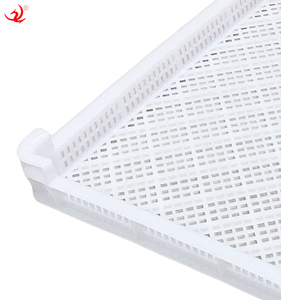 Bandeja <span class=keywords><strong>de</strong></span> Secado Apilable <span class=keywords><strong>de</strong></span> Plástico PP con Malla, Apta para Alimentos, Dulces, Mariscos, Frutas y Plantas - Product Image 4