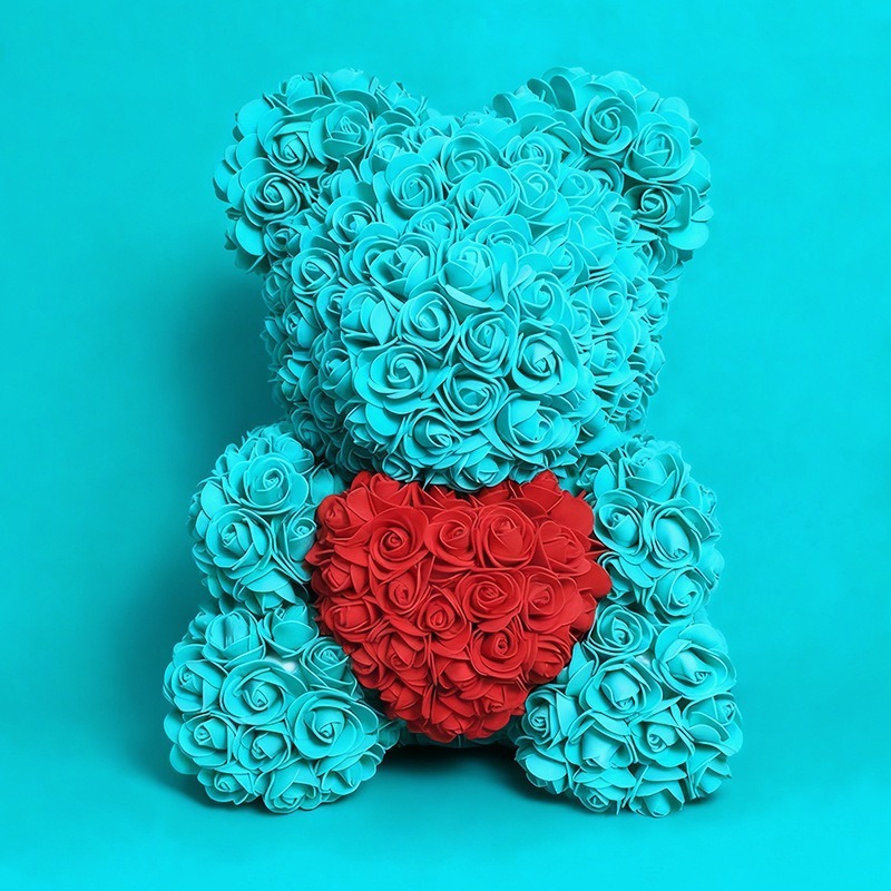 Green bear hearts