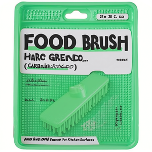 Spazzola per alimenti dura verde 28 cm, strumento per la pulizia delle superfici della cucina - Product Image 2
