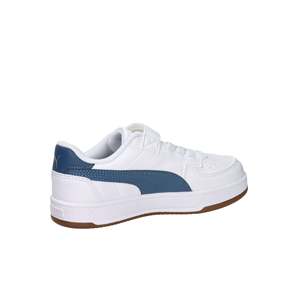 Scarpe da ginnastica Puma per bambini bianche e blu con chiusura in velcro, scarpe casual - Product Image 5