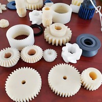 Poulie, rouleau ou roue en plastique usiné sur mesure par CNC (POM, Delrin, Acetal, Nylon PA6, PA66)