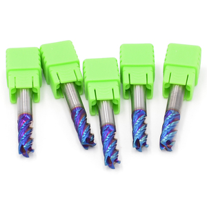 4Mm 6Mm 8Mm Cắt HRC65 4 Flute Hợp Kim Carbide Phay Thép Vonfram Phay Cutter End Mill CNC Router Bits - Product Image 2