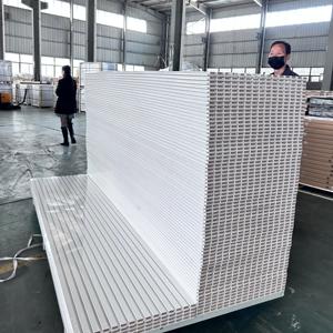 Panneaux acoustiques Akuslat modernes en bois de décoration intérieure à bas <span class=keywords><strong>prix</strong></span> par usine couleur <span class=keywords><strong>blanche</strong></span> personnalisation de réduction du bruit enveloppée à 3 faces - Product Image 4