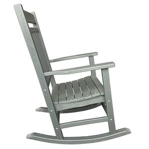 Adirondack เก้าอี้โยกลายกบออกแบบได้ตามต้องการพลาสติก HDPE ที่ทันสมัยสำหรับลานกลางแจ้งสวนชายหาดพักผ่อนและใช้ในห้องนอน - Product Image 2