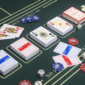 <span class=keywords><strong>Poker</strong></span> de alta calidad, dos pares, papel personalizado de alta calidad, naipes de póquer Rfid de Pvc para caja de libros de Casino, naipes - Product Image 5