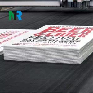 Panneaux de jardin en PP ondulé personnalisés à succès avec piquets en H, compatibles avec film PE, pour décoration familiale - Product Image 1