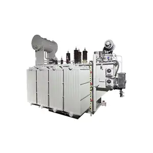 Customize 3 Phase Three Winding NLTC Oil Immersed Electric Power Transformer 20000 Kva 6000 Kva - 110kv /35kv To 13.8 Kv