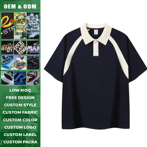Venta al por mayor de ropa urbana personalizada de alta calidad, diseño deportivo, tejido de punto, 200g, 100% algodón, estilo vintage, para hombre, talla grande - Product Image 3