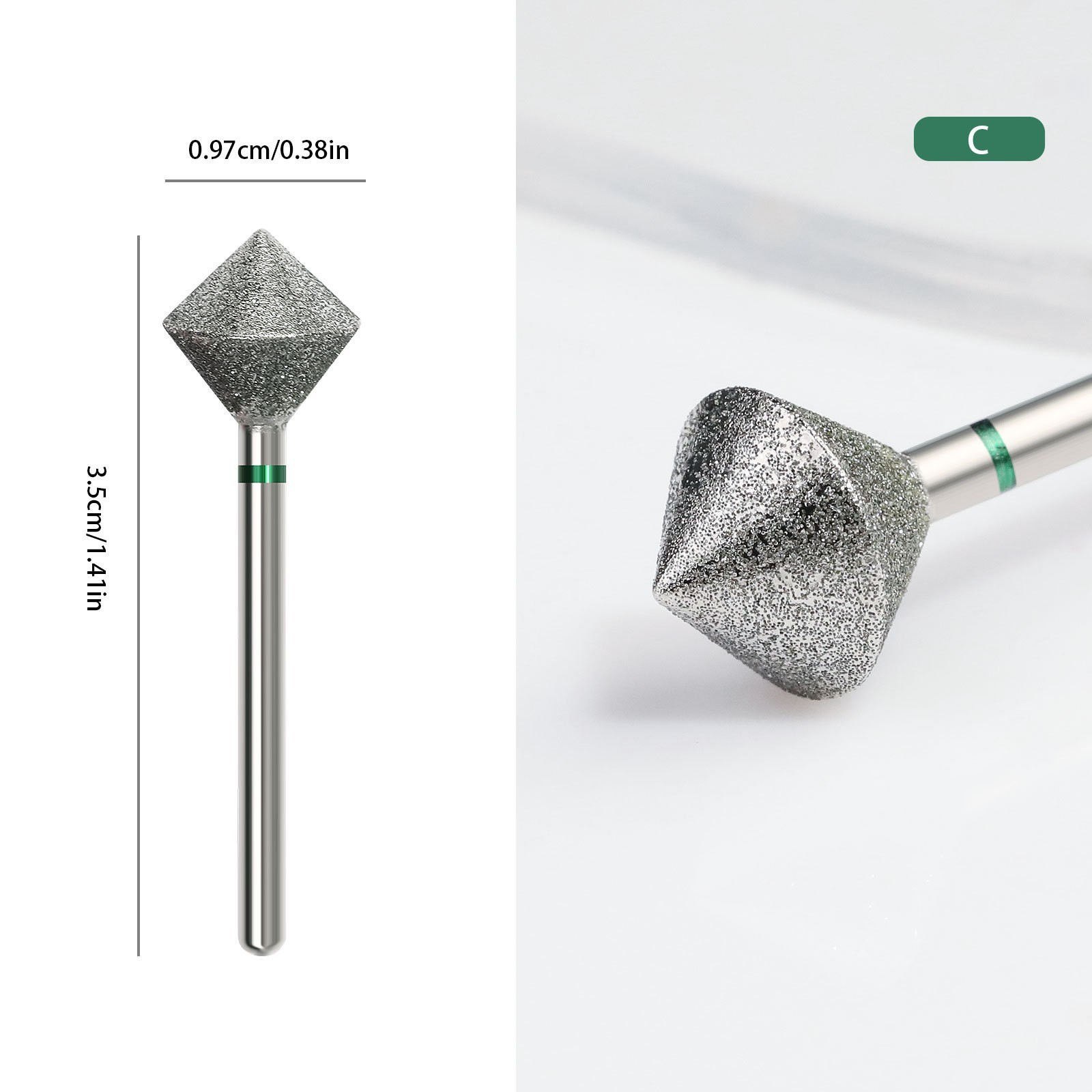 Brocas para Uñas C-Diamond