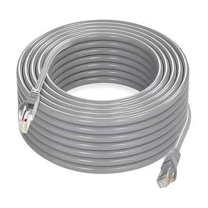 สายแพทช์อีเธอร์เน็ต Yimaite ขายดี รุ่นบางพิเศษ Cat6 28AWG ปลอก PVC หุ้มด้วยทองแดงเคลือบอลูมิเนียม 8 แกน แบบบิดเกลียว UTP ความถี่ 250MHz หัวต่อ RJ45 - Product Image 5