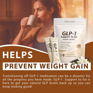 Complément alimentaire OEM GLP-1 en poudre de café instantané pour le soutien quotidien du métabolisme et la gestion de l'énergie, saveur <span class=keywords><strong>vanille</strong></span>, 24 sachets - Product Image 4