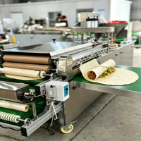 Nouvelle machine à faire des tortillas et four sur mesure pour la fabrication de roti et de tortillas