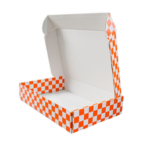 Carton ondulé plat en forme d'avion, directement de l'usine, pour l'emballage de cadeaux et l'expédition de produits artisanaux