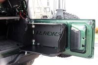 Panneau de rangement arrière tout-terrain, panneau Molle, étagère de chargement pliable en aluminium et acier, porte-bagages pour accessoires Ford Bronco