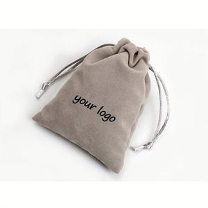 ถุงกำมะหยี่รูดเชือกขนาดเล็กพิมพ์โลโก้ราคาถูก - Product Image 4