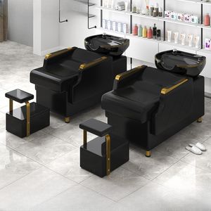 เก้าอี้ตัด<span class=keywords><strong>ผม</strong></span>ร้านเสริมสวยยอดนิยม ขายส่ง ดีไซน์โมเดิร์น หุ้มหนังนุ่ม ที่พักเท้าปรับได้ ฟองน้ำความหนาแน่นสูง - Product Image 2