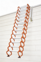 Échelle pliante murale OEM en aluminium pour rangement intérieur domestique