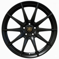 Jantes forgées Beadlock noires brillantes personnalisées 17 18 pouces 5x114.3 5x112 5x120 pour Drag Racing GTR M3 G80 M4 M2 F82 F80