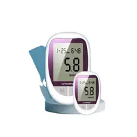 Высокое качество безопасная-Акку прибор для контроля уровня сахара в крови с тест-полосками, 5s Быстрая проверка электронный цифровой прибор для измерения уровня сахара в крови, метров