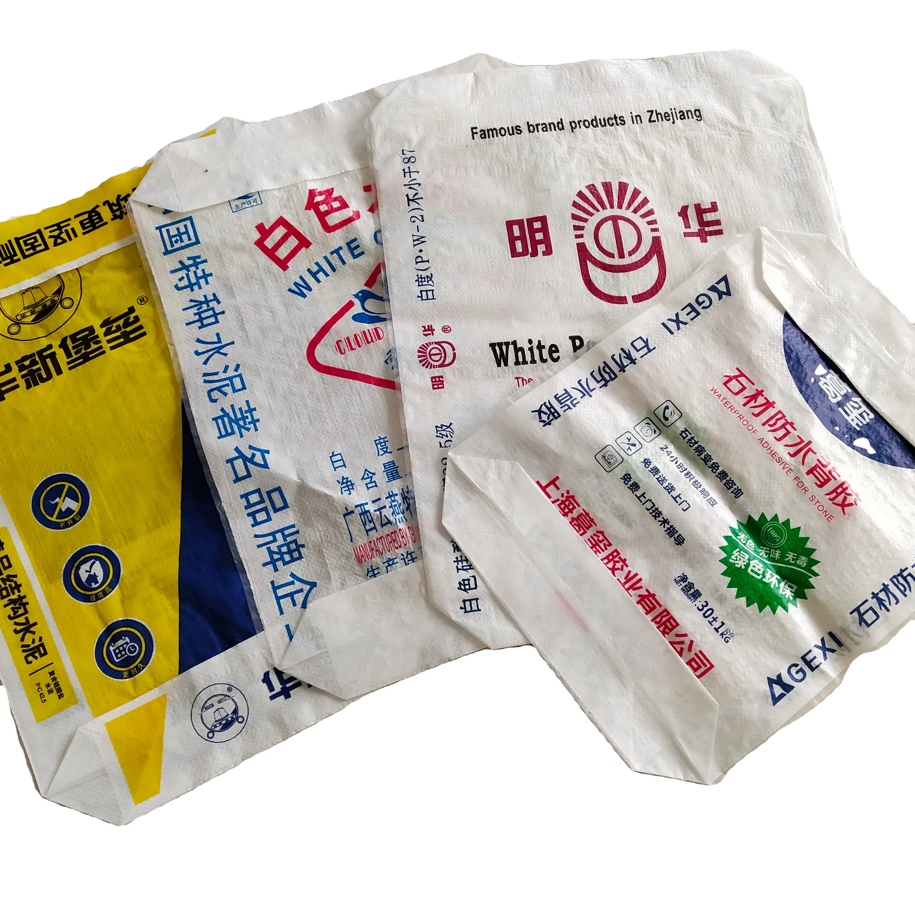 Hot sale PP Woven Bag Empty Cement Bag PP Valve Bag 25 KG 40 KG 50 KG cement sack