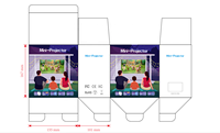Proyector de Video LED Portátil Mini con Sistema Android 11, el Más Vendido, para Juegos Infantiles en Interiores, Películas en Casa, Uso en Exteriores