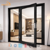 Ventana Plegable Automática Inteligente de Aluminio y Vidrio para Villa, Casa, Balcón y Edificio Comercial