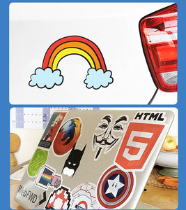 <strong>Print</strong> Laptop Skin <strong>Sticker</strong> <strong>Remover</strong> Waterproof Vinyl Paper Decoration Hologram <strong>Sticker</strong> Sheet Bike Laptop - Product Image 6