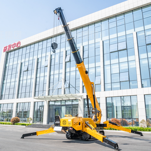 Grúa Araña Hengwang de 10 Toneladas con Control Remoto, Pluma Telescópica Precisa para Instalación de Estructuras de Acero, Mini Grúa HW-1000 - Product Image 1