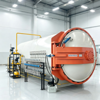 Autoclave composite industriel haute performance pour le durcissement de pièces techniques de précision