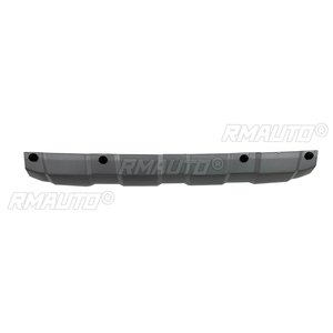 Cubierta Decorativa para el Panel Inferior del Parachoques Delantero para Mitsubishi Pajero Montero V97 V93 2015-2020, con 4 Hebillas, Negro Plateado - Product Image 3