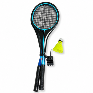 Ensemble de raquettes de <span class=keywords><strong>badminton</strong></span>, 2 raquettes en alliage de fer avec volant de <span class=keywords><strong>badminton</strong></span>, sac en tissu pour la pratique du <span class=keywords><strong>badminton</strong></span>, OEM personnalisé - Product Image 1
