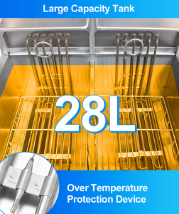 28L Standing Chicken Deep <strong>Fryer</strong> Multifunction Commercial Electric <strong>Fryer</strong> for Fast Food Restaurant - Product Image 3