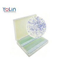 Microbiology Prepared Microscope Slides Set Bacteria Fungi Specimen Slides for Medical University Biological Laboratory Teaching